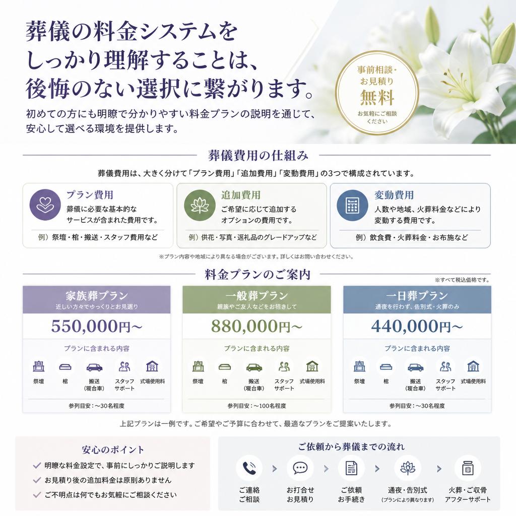 料金システムの透明性